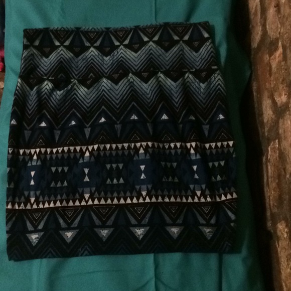 Blue mini skirt - Picture 1 of 1